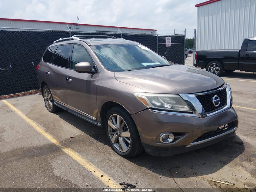 2014 NISSAN PATHFINDER auction photo 1