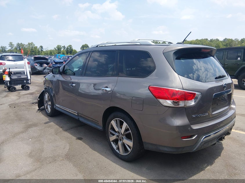 2014 NISSAN PATHFINDER auction photo 3