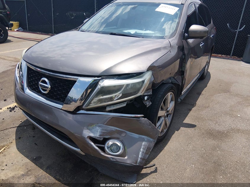 2014 NISSAN PATHFINDER auction photo 6