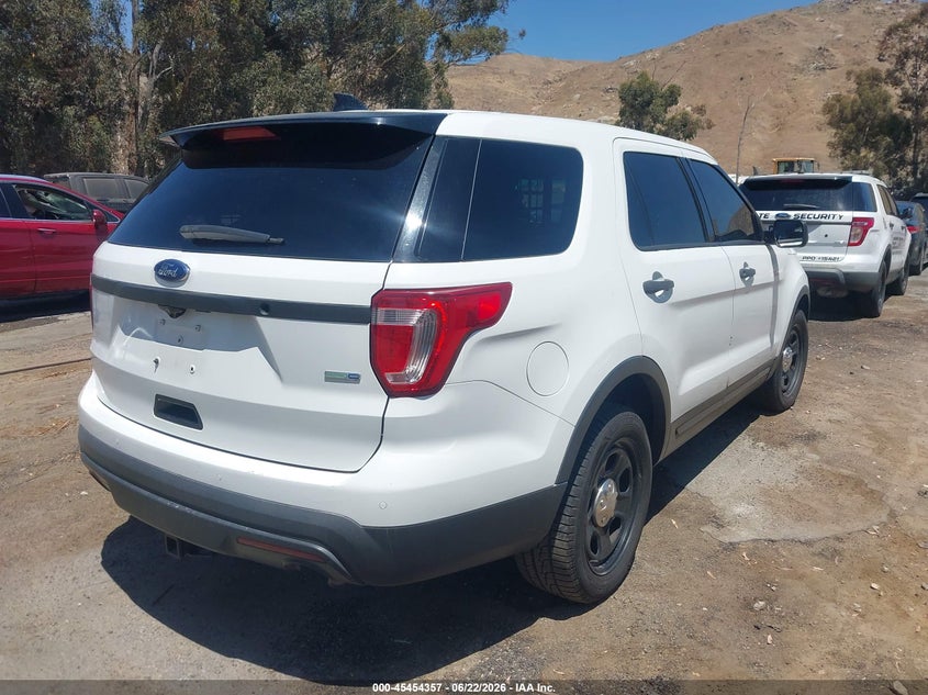 Vin: 1fm5k8ar5hgb55749, lot: 45952470, ford utility police interceptor 20174