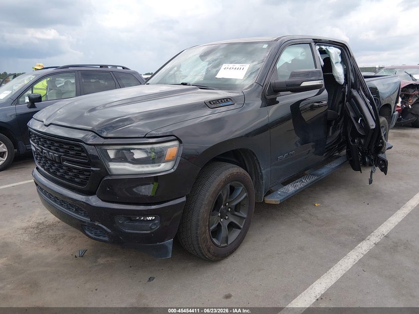 Vin: 1c6srfft6nn119871, lot: 45952524, ram 1500 big horn  4x4 5'7 box 20222