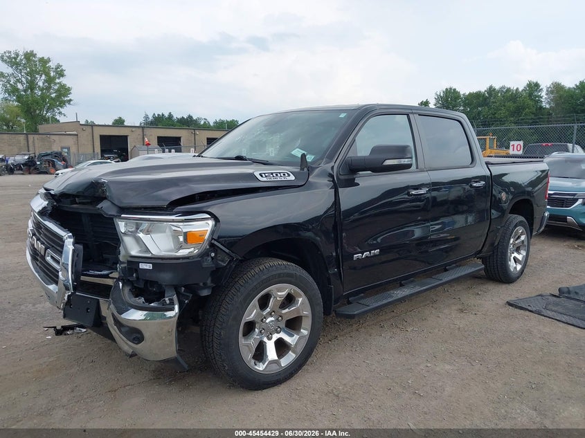 Vin: 1c6srfft6kn835200, lot: 45952542, ram 1500 big horn/lone star  4x4 5'7 box 20192