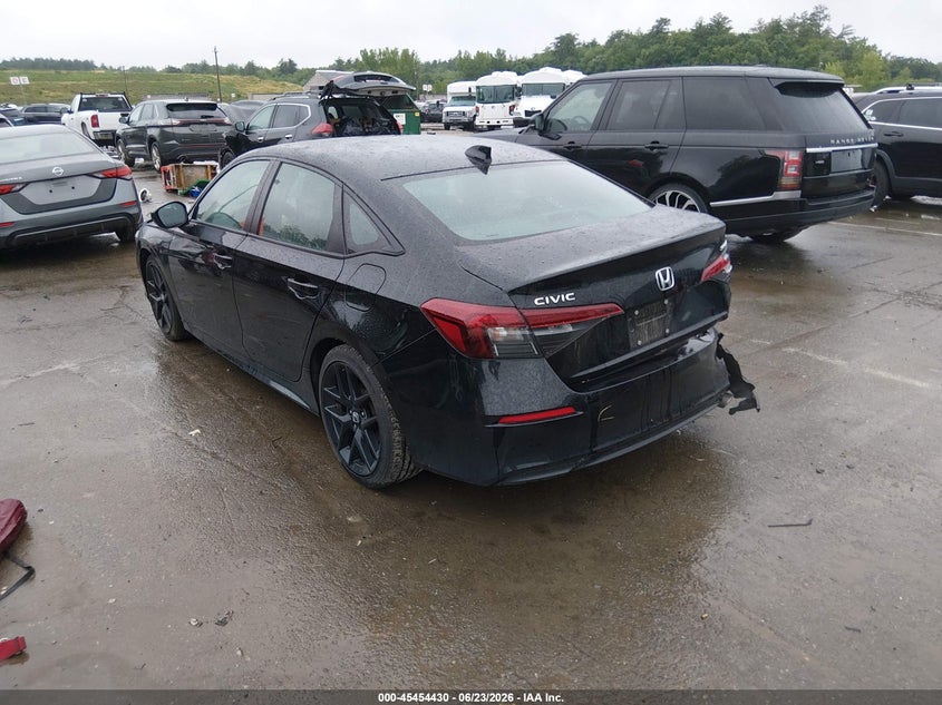 HONDA CIVIC 2025 VIN 2HGFE2F53SH560850