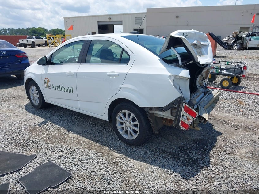 CHEVROLET SONIC 2020 VIN 1G1JD5SB8L4115181