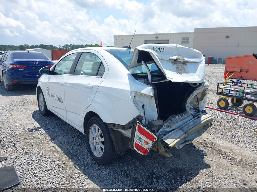 CHEVROLET SONIC 2020 VIN 1G1JD5SB8L4115181