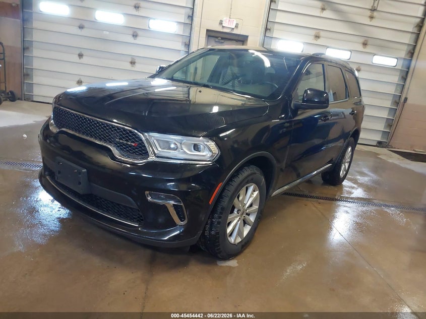Vin: 1c4rdjagxmc544569, lot: 45952555, dodge durango sxt plus awd 20212