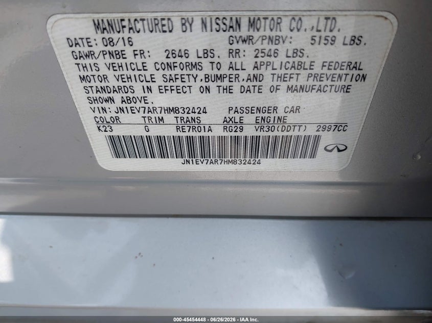 AtlanticExpress - Infiniti Q50
