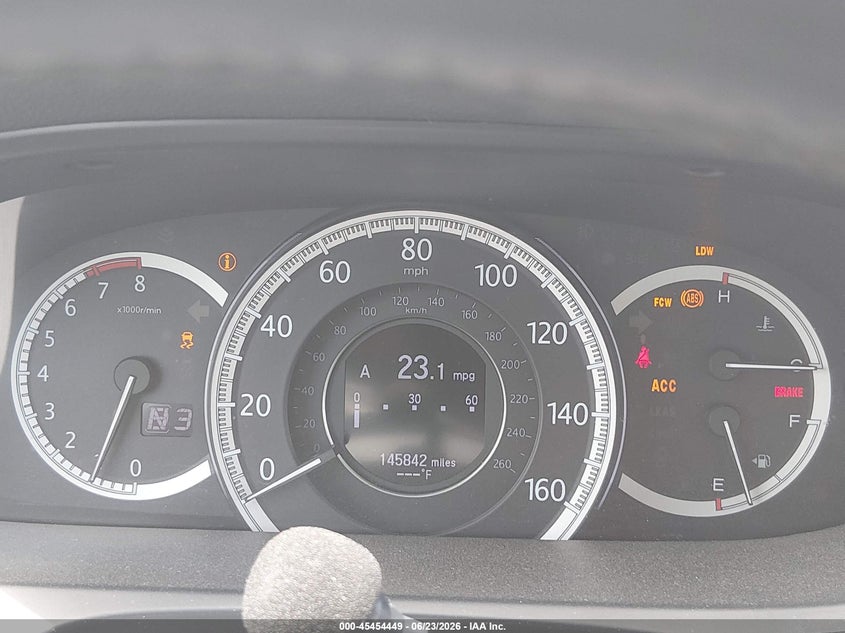 2014 HONDA ACCORD auction photo 7