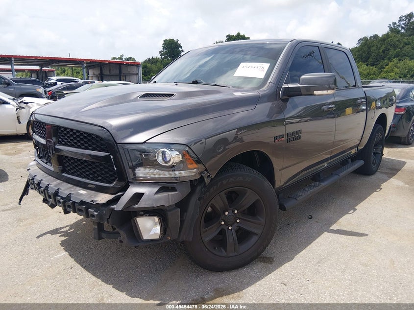 Vin: 1c6rr7mt9hs859590, lot: 45952591, ram 1500 night  4x4 5'7 box 20172