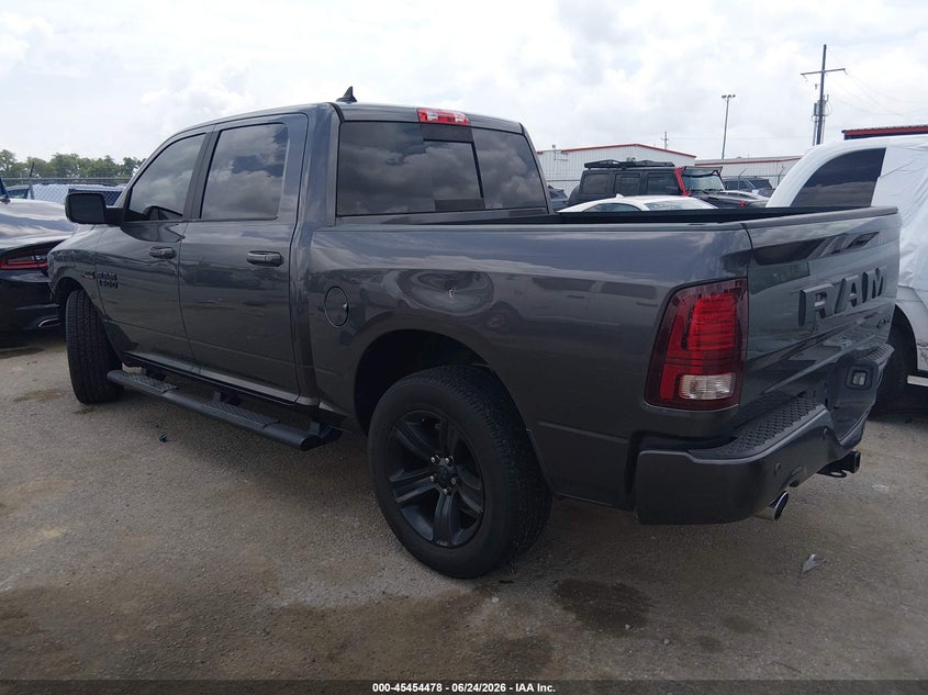Vin: 1c6rr7mt9hs859590, lot: 45952591, ram 1500 night  4x4 5'7 box 20173