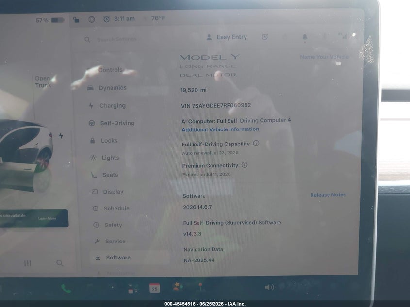 2024 TESLA MODEL Y auction photo 7