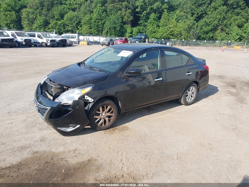 Vin: 3n1cn7ap5jl872488, lot: 45952677, nissan versa 1.6 sv 20182
