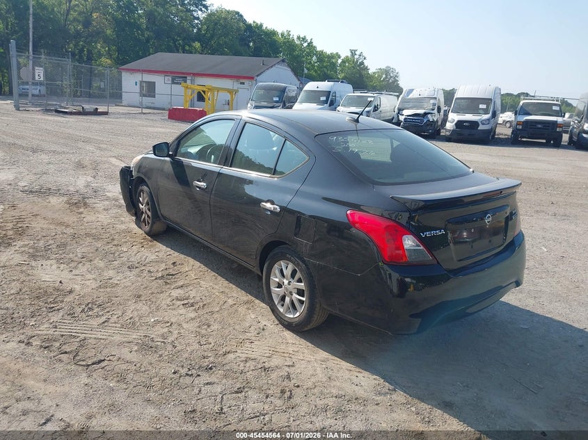 Vin: 3n1cn7ap5jl872488, lot: 45952677, nissan versa 1.6 sv 20183