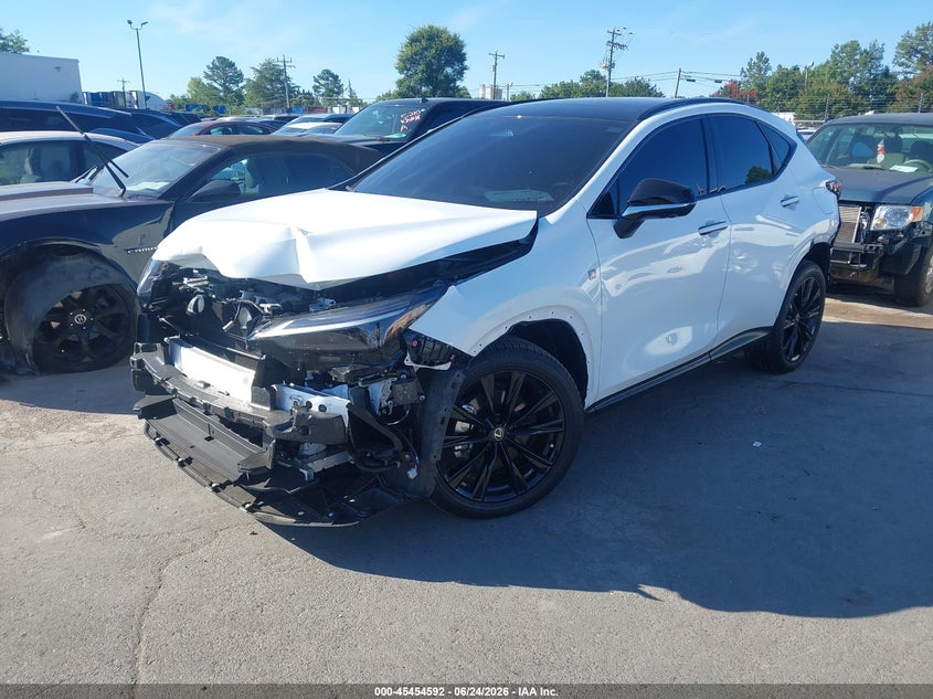 Vin: jtjkkcfz2t2079669, lot: 45952705, lexus nx 450h+ f sport handling 20262