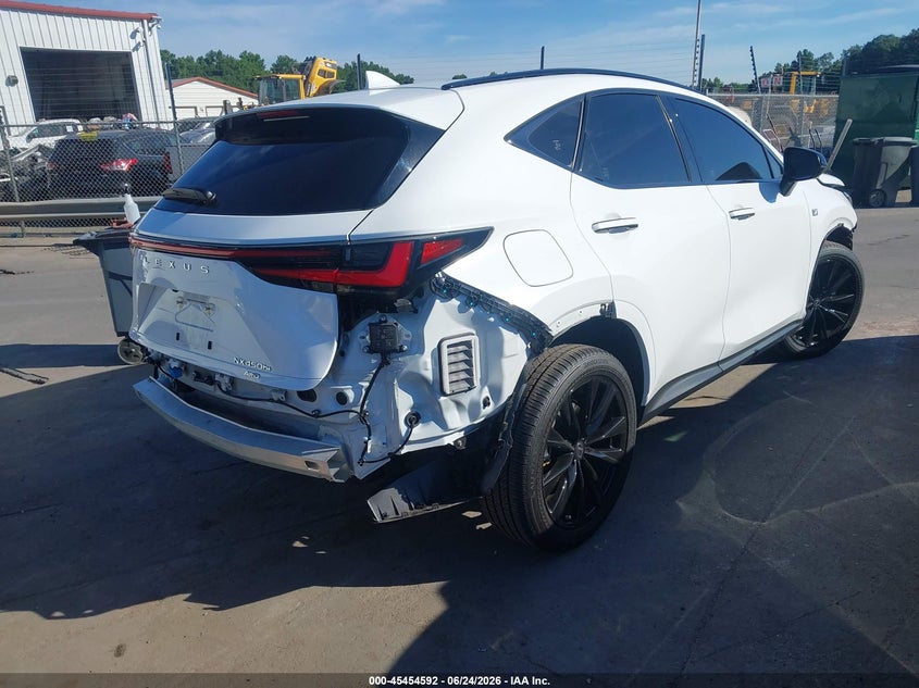 Vin: jtjkkcfz2t2079669, lot: 45952705, lexus nx 450h+ f sport handling 20264