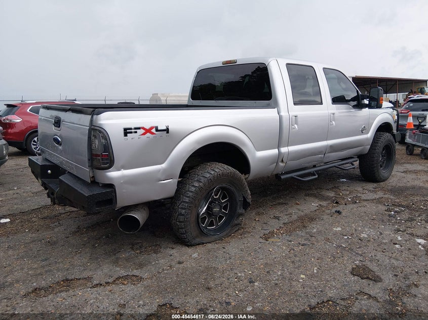 Vin: 1ft7w2bt3beb65207, lot: 45952729, ford super duty f-250 srw lariat 20114
