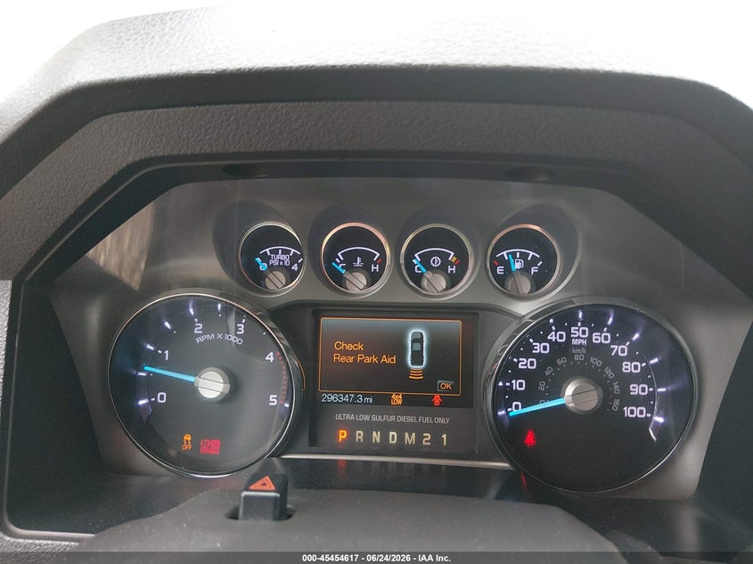 2011 Ford Super Duty F-250 Srw Lariat VIN: 1FT7W2BT3BEB65207 Lot: 45454617