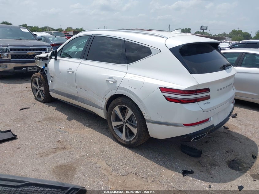 Vin: kmuhcesc2pu130893, lot: 45952778, genesis gv80 3.5t awd 20233