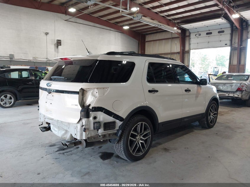 Vin: 1fm5k8gt0jgc46193, lot: 45952799, ford explorer sport 20184