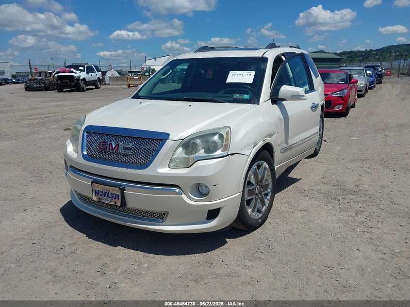 Vin: 1gkkvted7bj353120, lot: 45952842, gmc acadia denali 20112