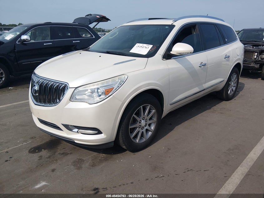 Vin: 5gakrbkd5ej135942, lot: 45952876, buick enclave leather 20142