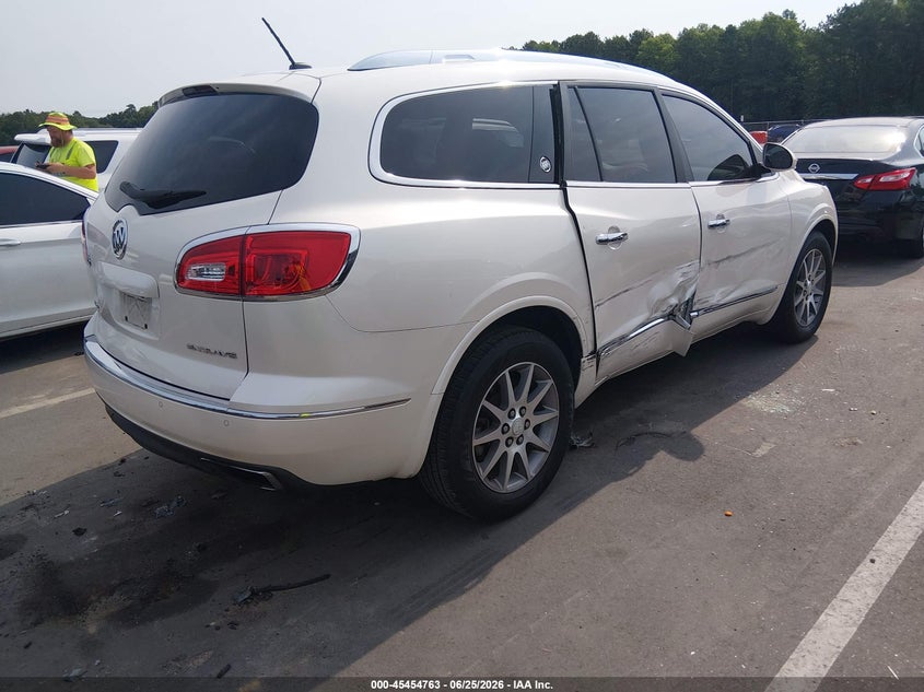 Vin: 5gakrbkd5ej135942, lot: 45952876, buick enclave leather 20144