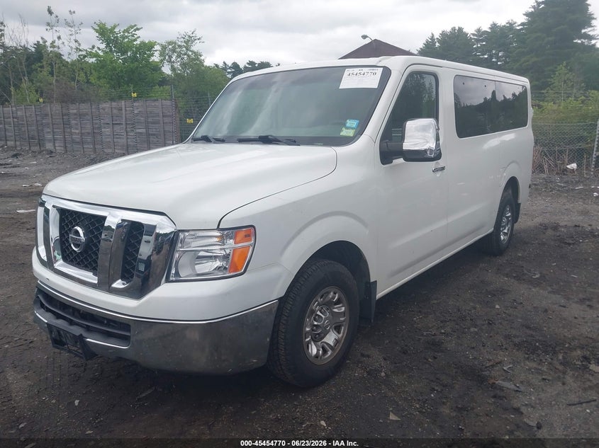 Vin: 5bzbf0aa7fn852159, lot: 45952884, nissan nv passenger nv3500 hd sv v6 20152