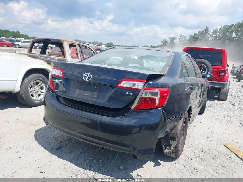 2013 TOYOTA CAMRY auction photo 4