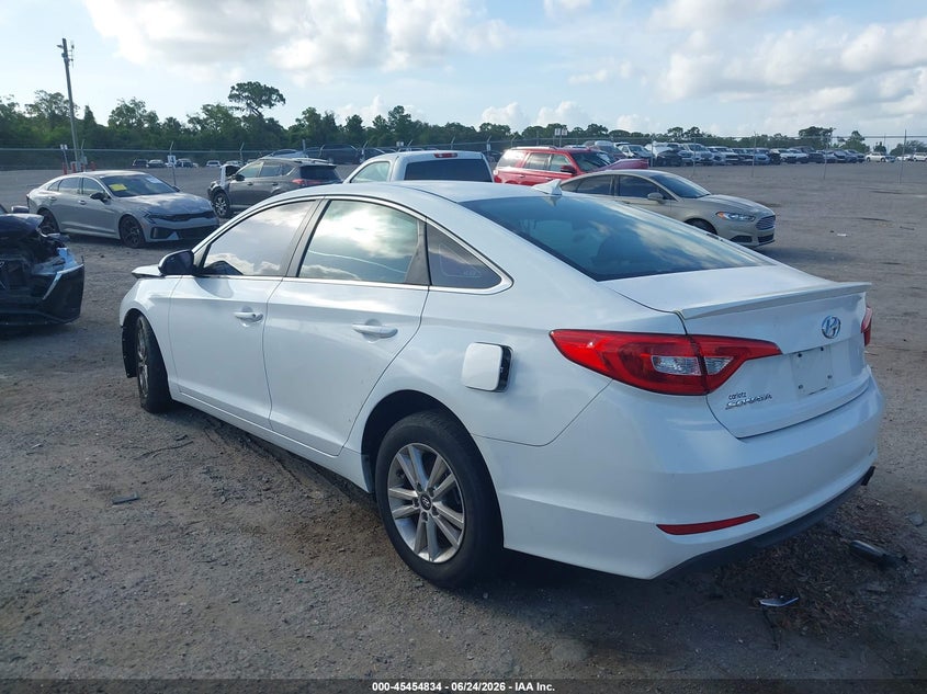 2015 HYUNDAI SONATA SEDAN 2.4L I-4 DI, DOHC, VVT, 185HP