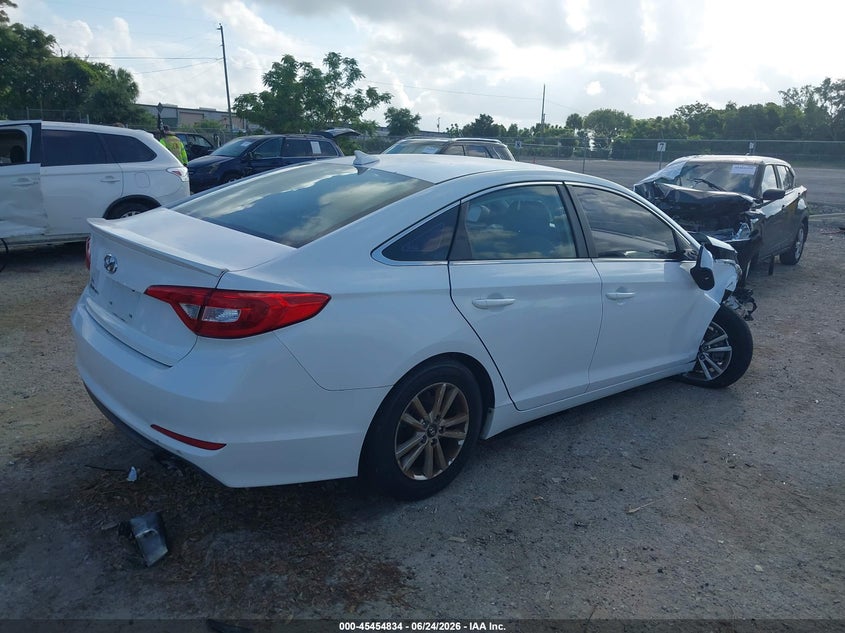 2015 HYUNDAI SONATA SEDAN 2.4L I-4 DI, DOHC, VVT, 185HP