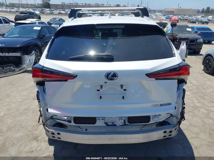 LEXUS NX 300H 2018 VIN JTJBJRBZXJ2082618