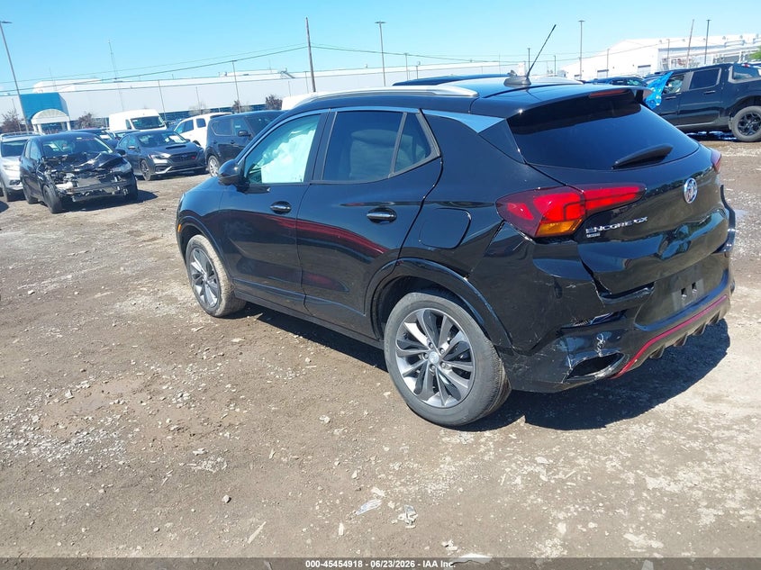 Vin: kl4mmesl2mb097538, lot: 45953031, buick encore gx awd select 20213
