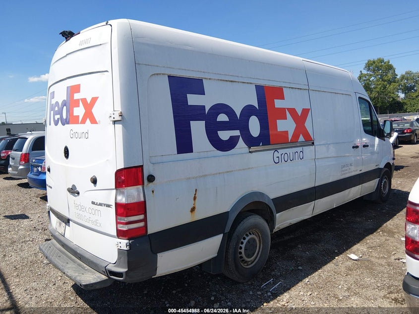 Vin: wd3pe8dd5gp183581, lot: 45953101, mercedes-benz sprinter 2500 high roof 20164