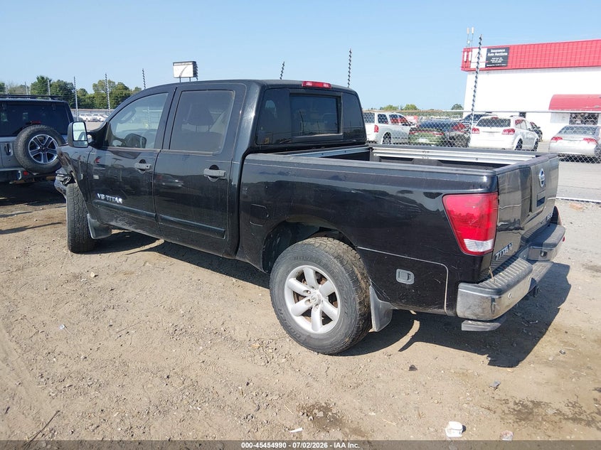 Vin: 1n6ba0ec0an311390, lot: 45953103, nissan titan se 20103