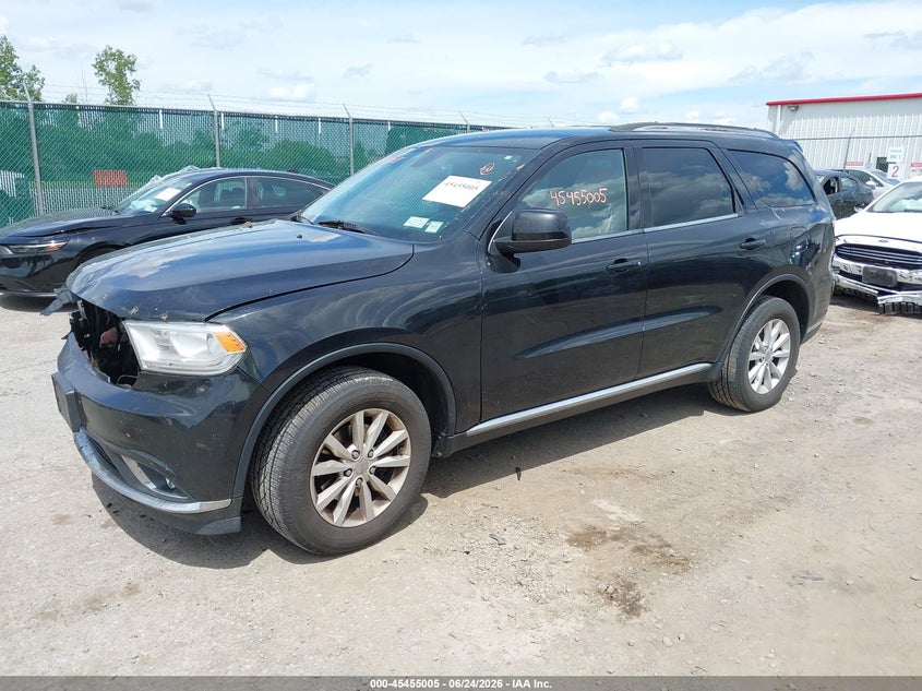 Vin: 1c4rdjag3fc169675, lot: 45953118, dodge durango sxt 20152