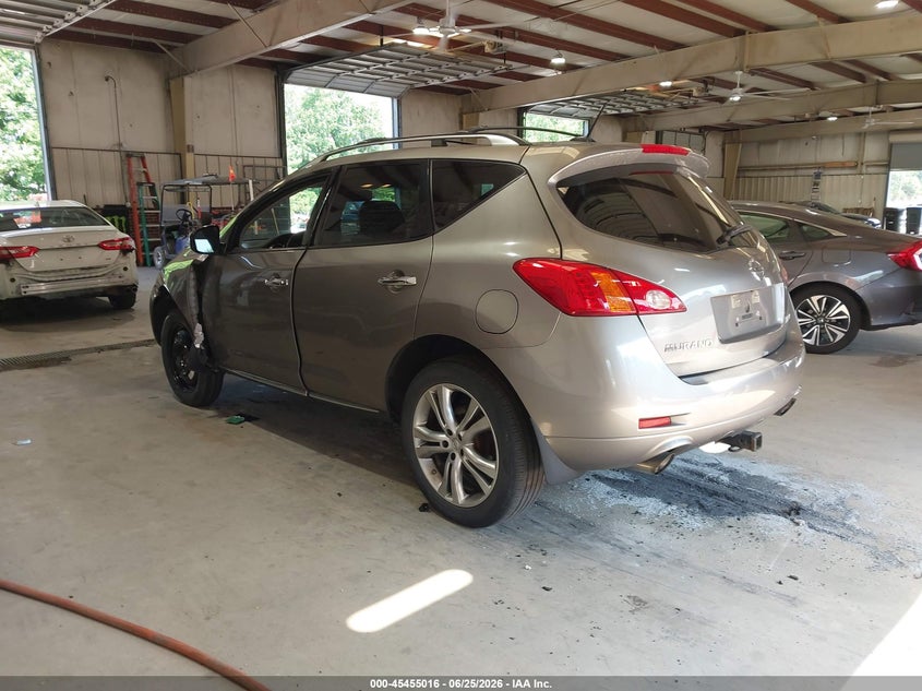 NISSAN MURANO 2010 VIN JN8AZ1MW1AW113960