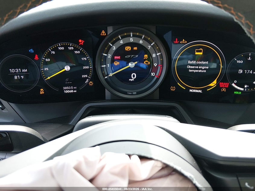 2022 Porsche 911 Gt3/Gt3 W/Touring Package VIN: WP0AC2A98NS271176 Lot: 45455048