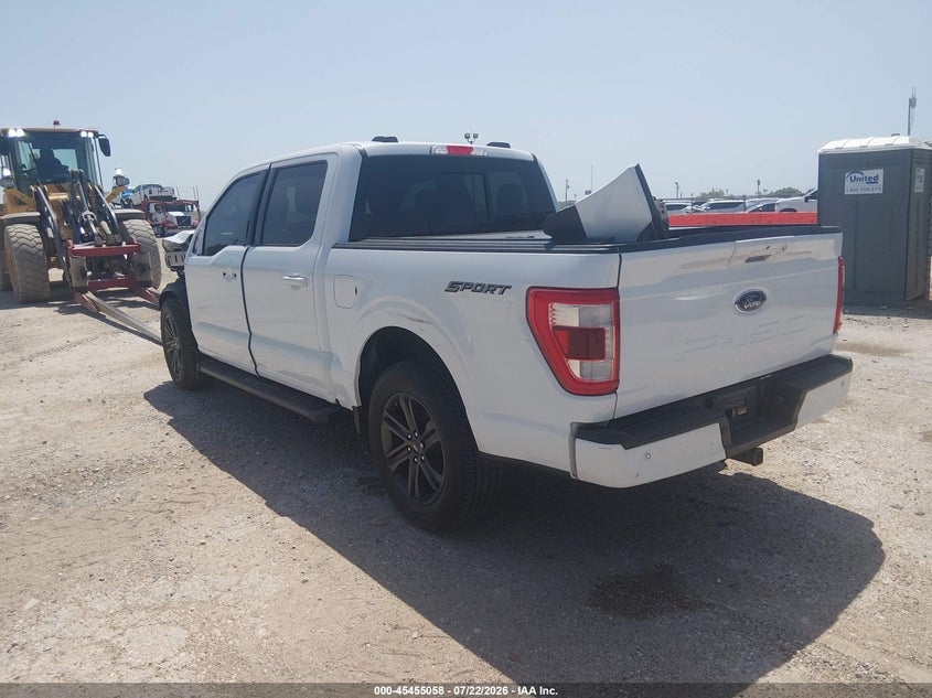 Vin: 1ftew1c5xnkd21363, lot: 45953171, ford f-150 lariat 20223