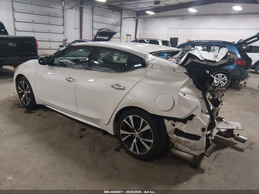 Vin: 1n4aa6ap2jc394025, lot: 45953184, nissan maxima 3.5 s 20183
