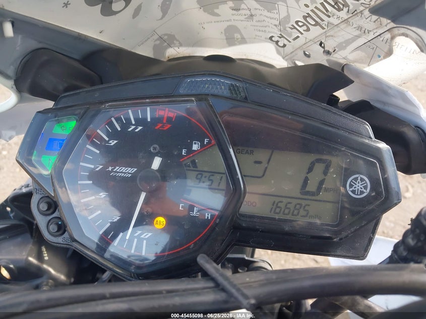 2017 Yamaha Yzfr3 A VIN: MH3RH15Y7HK002852 Lot: 45455098