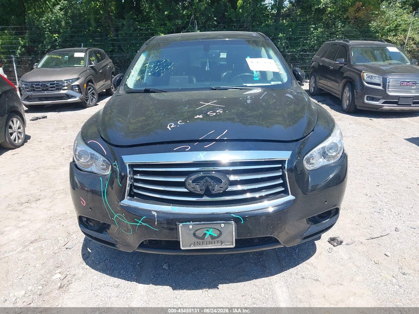 2013 Infiniti Jx35 VIN: 5N1AL0MM3DC332717 Lot: 45455131