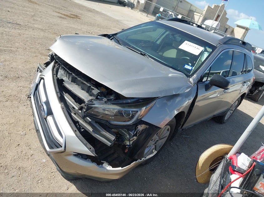 Vin: 4s4bsaac3j3312231, lot: 45953259, subaru outback 2.5i 20182