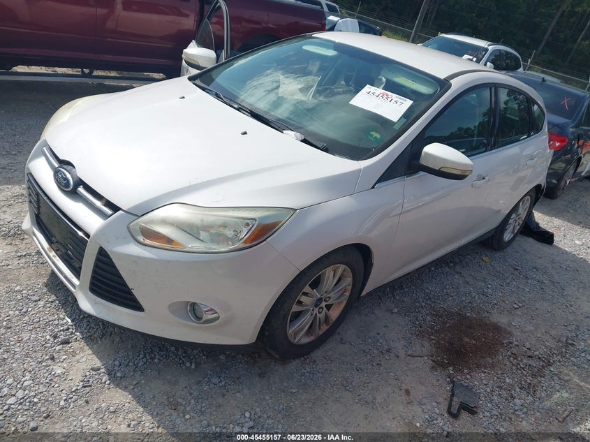 Vin: 1fahp3m24cl473047, lot: 45953270, ford focus sel 20122