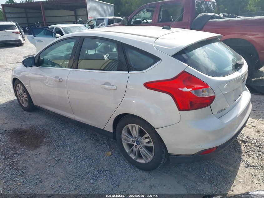 Vin: 1fahp3m24cl473047, lot: 45953270, ford focus sel 20123