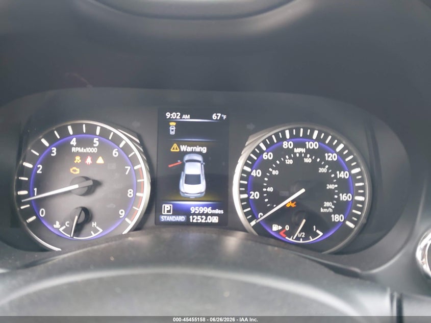 2019 Infiniti Q60 3.0T Luxe VIN: JN1EV7EL1KM291531 Lot: 45455158