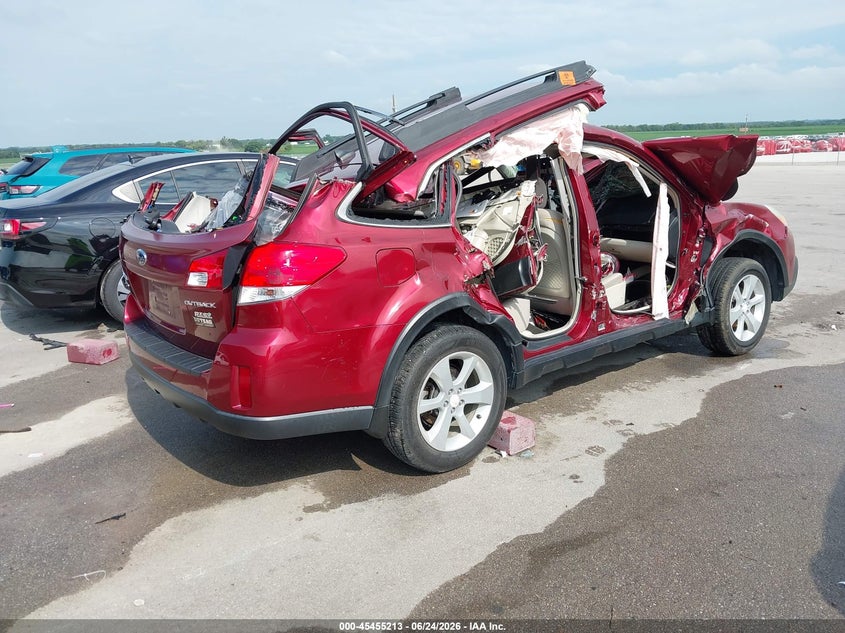 Vin: 4s4brbdc8e3269766, lot: 45953326, subaru outback 2.5i premium 20144