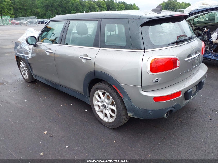 Vin: wmwln5c50g2e06555, lot: 45953357, mini clubman cooper 20163