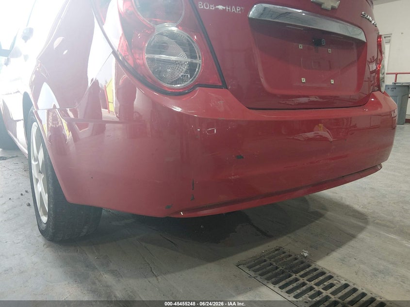 CHEVROLET SONIC 2013 VIN 1G1JE5SH2D4174391