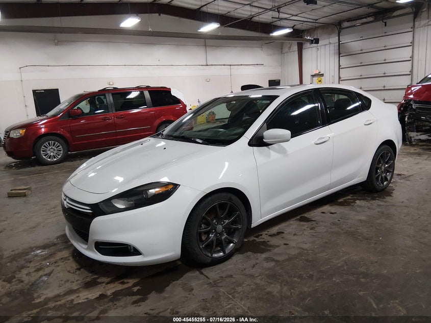 Vin: 1c3cdfbh8dd219444, lot: 45953369, dodge dart rallye 20132
