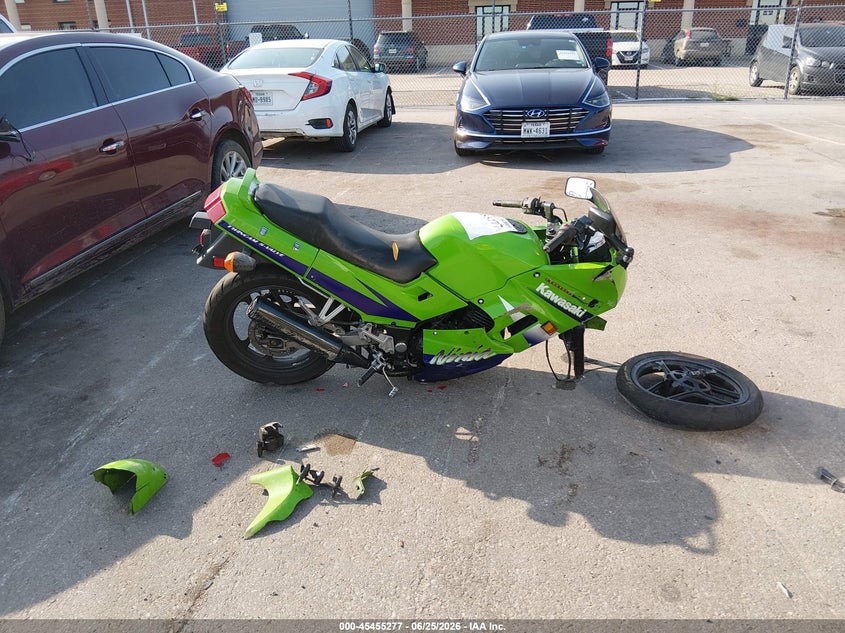 2001 Kawasaki Ex250 F VIN: JKAEXMF191A080378 Lot: 45455277